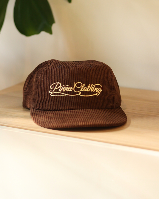 Piñña Corduroy - Brown Cap