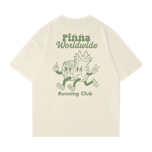 Piñña Running Club Tee - Beige