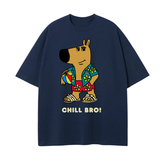 Chill Bro Tee - Blue