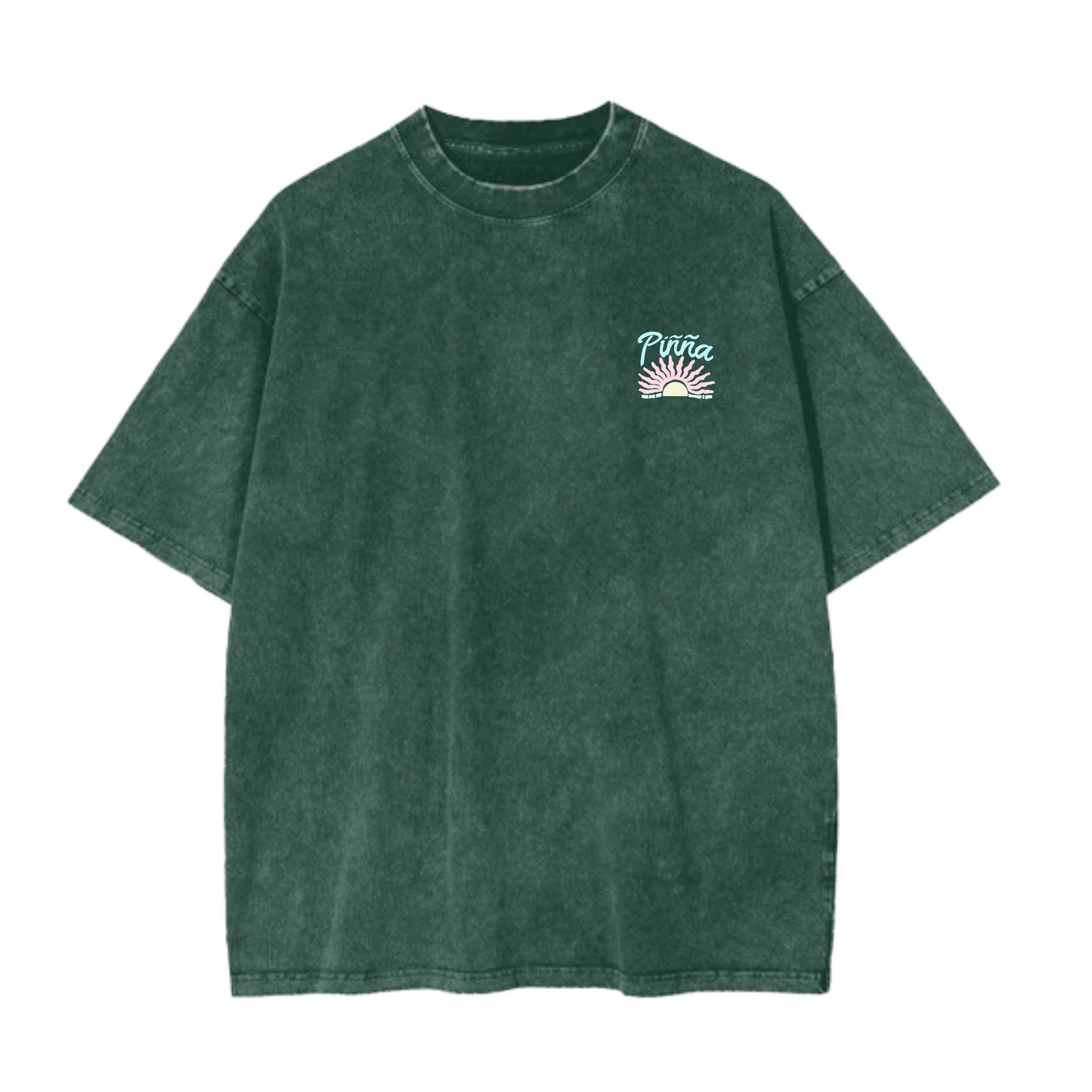 Uluwatu Sunset - Acid Wash Green