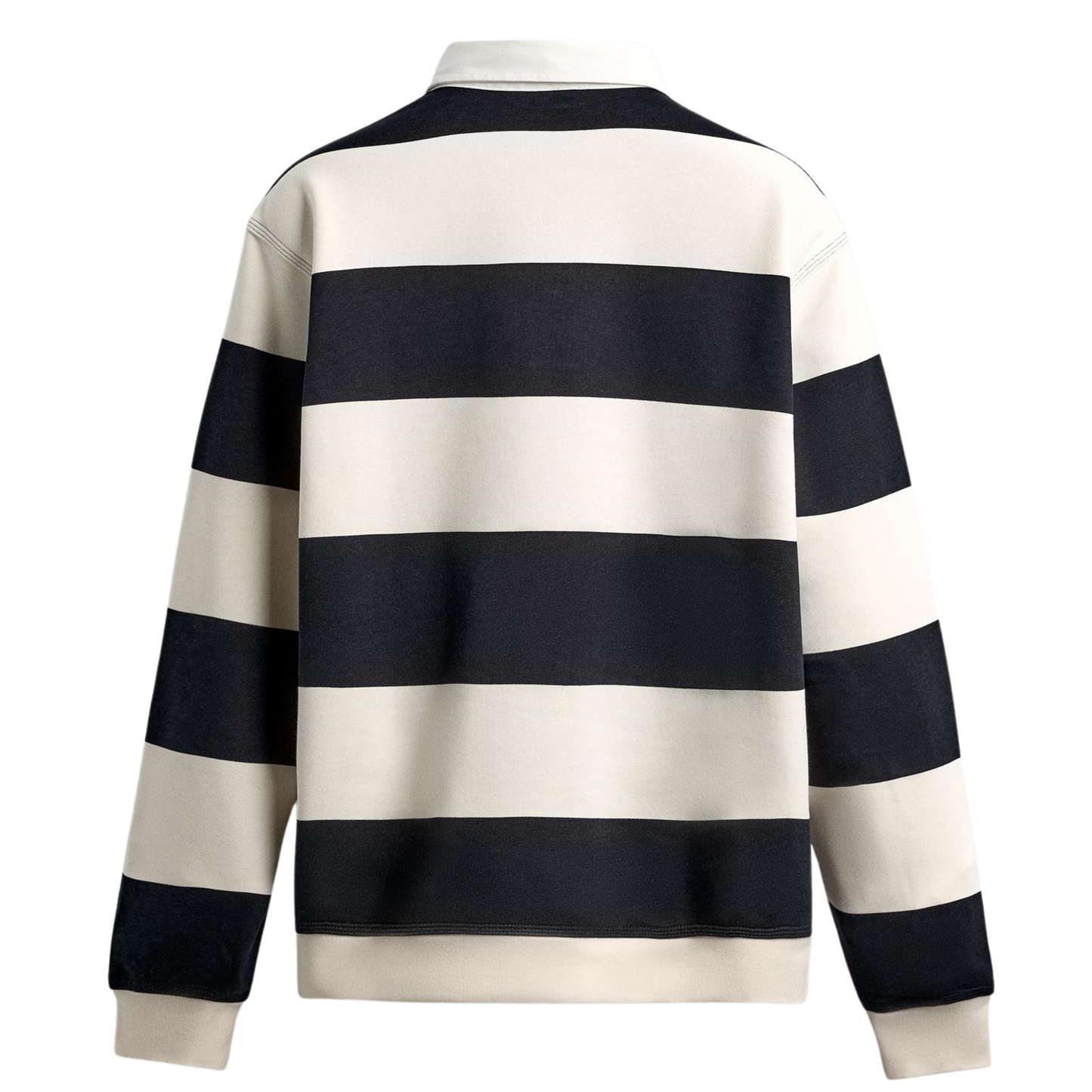 Script Rugby Polo- Offwhite / Navy