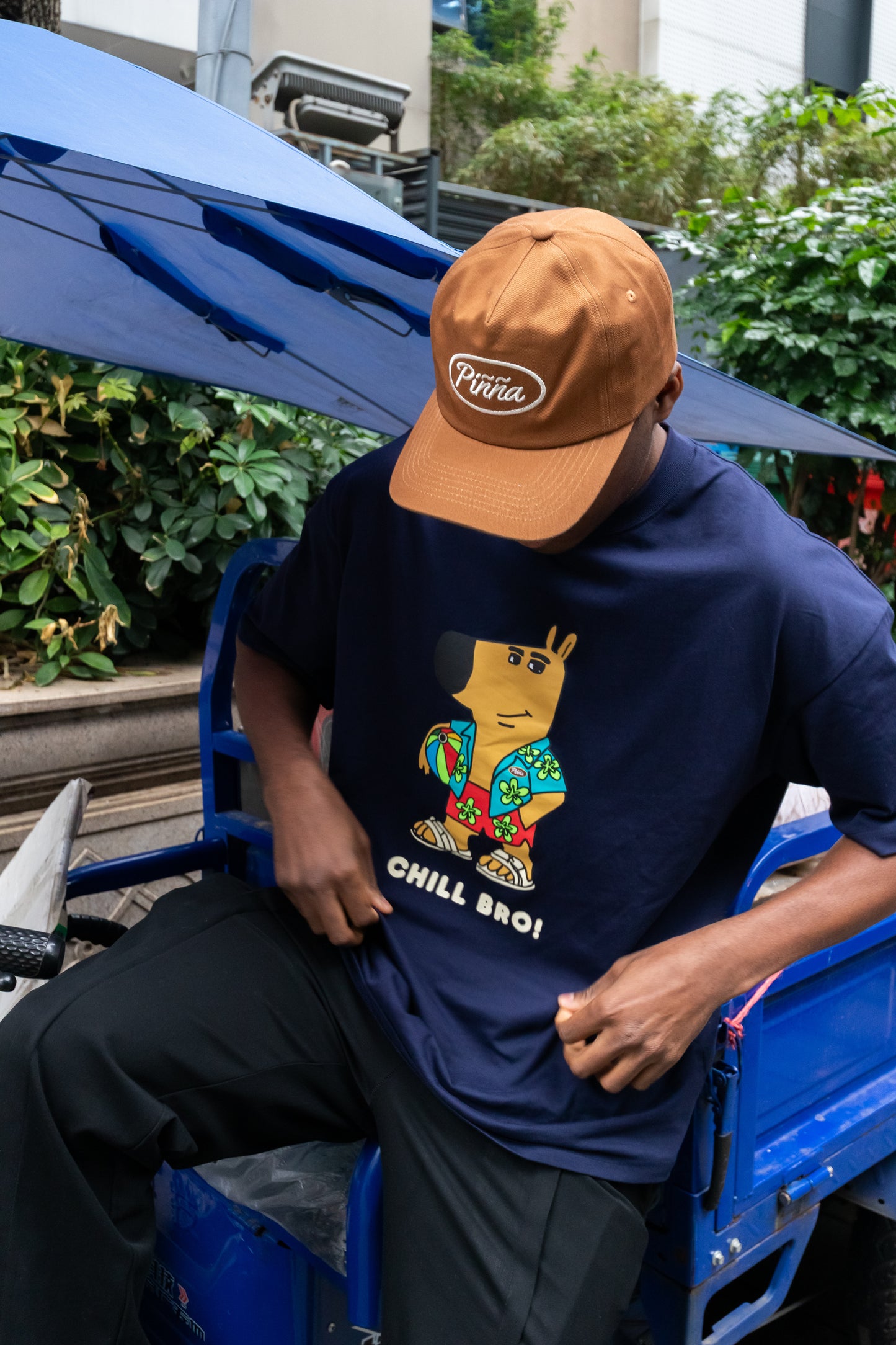 Chill Bro Tee - Blue
