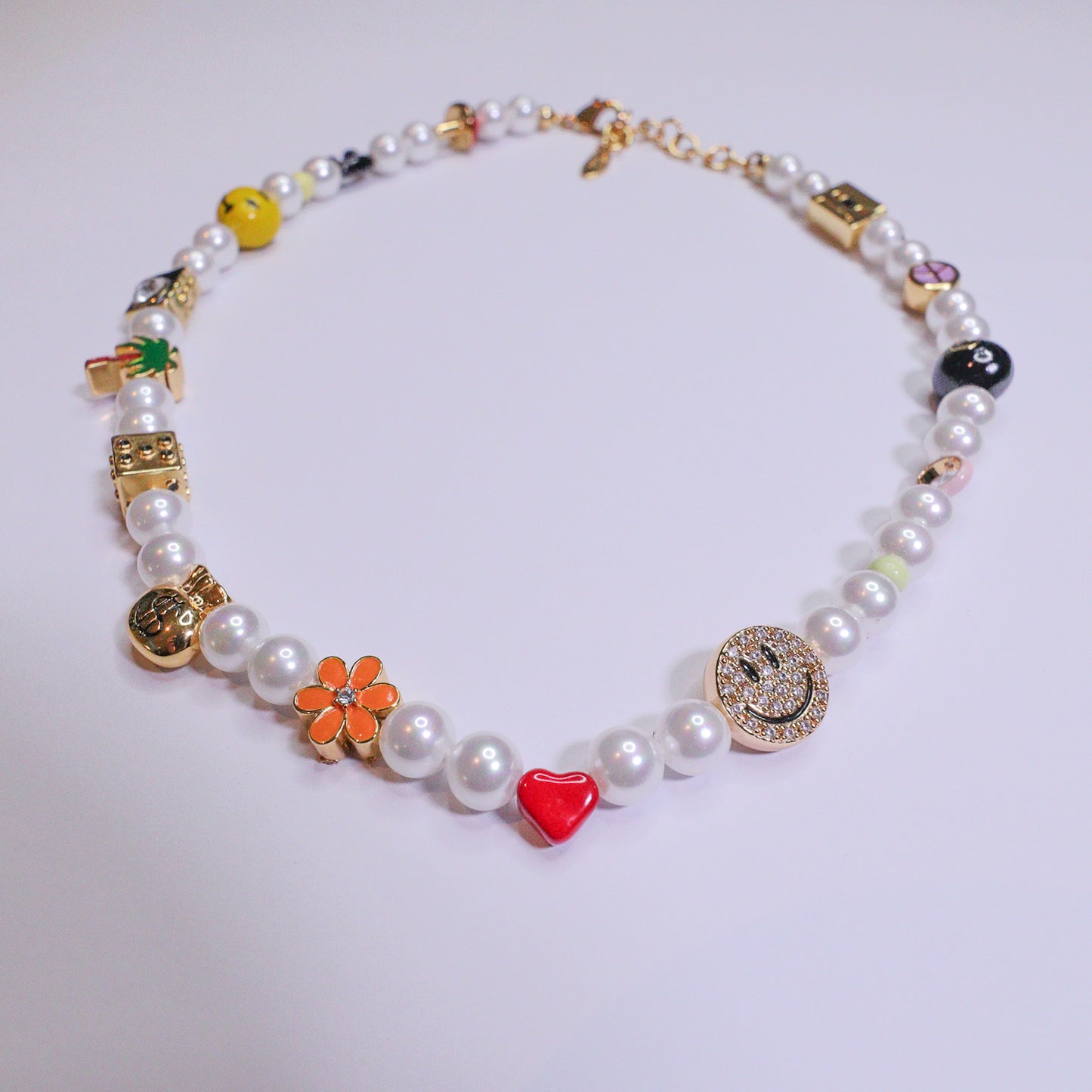 Piñña Multicolor Pearl Necklace