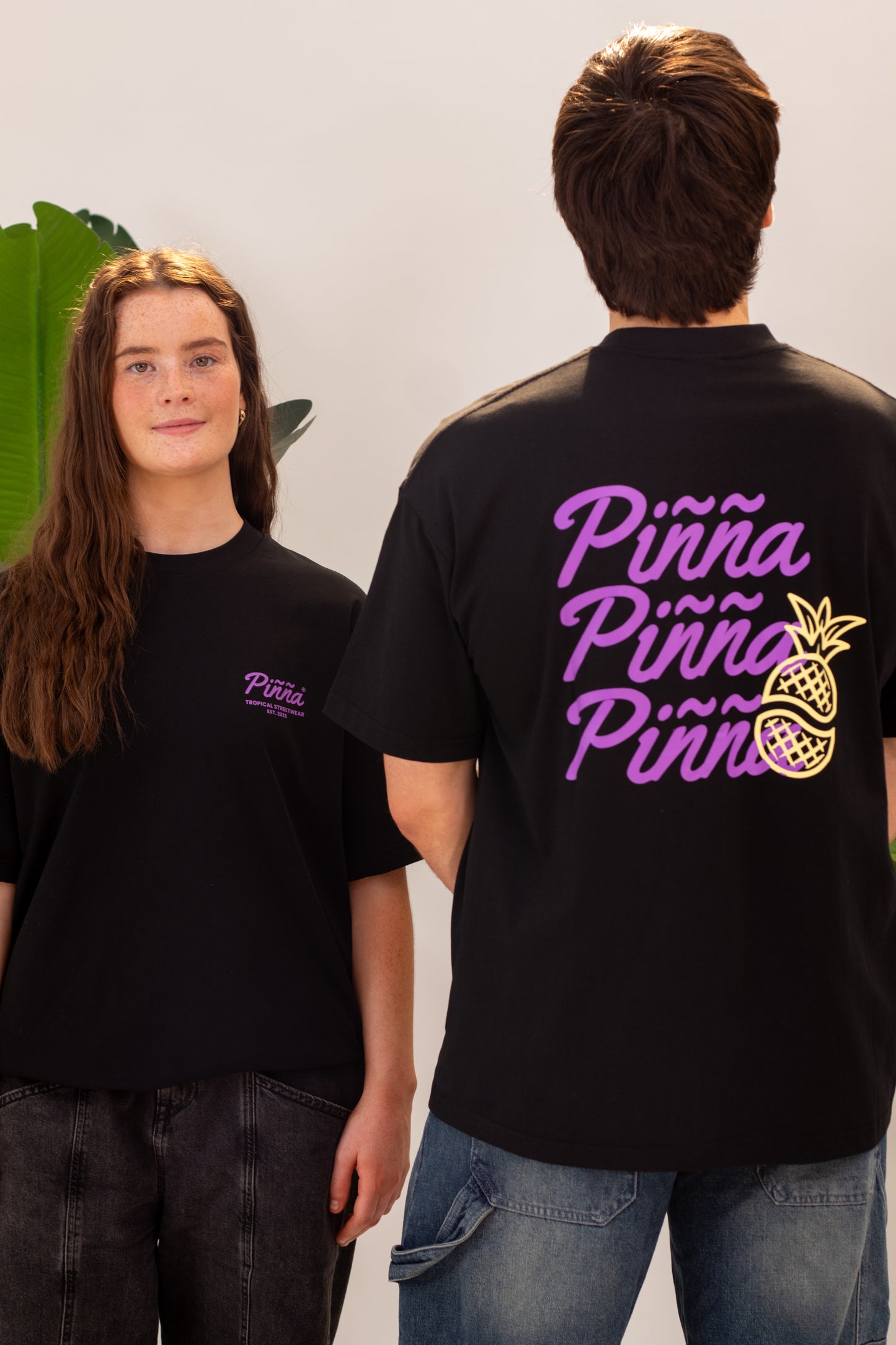 Pineapple Tee - Black