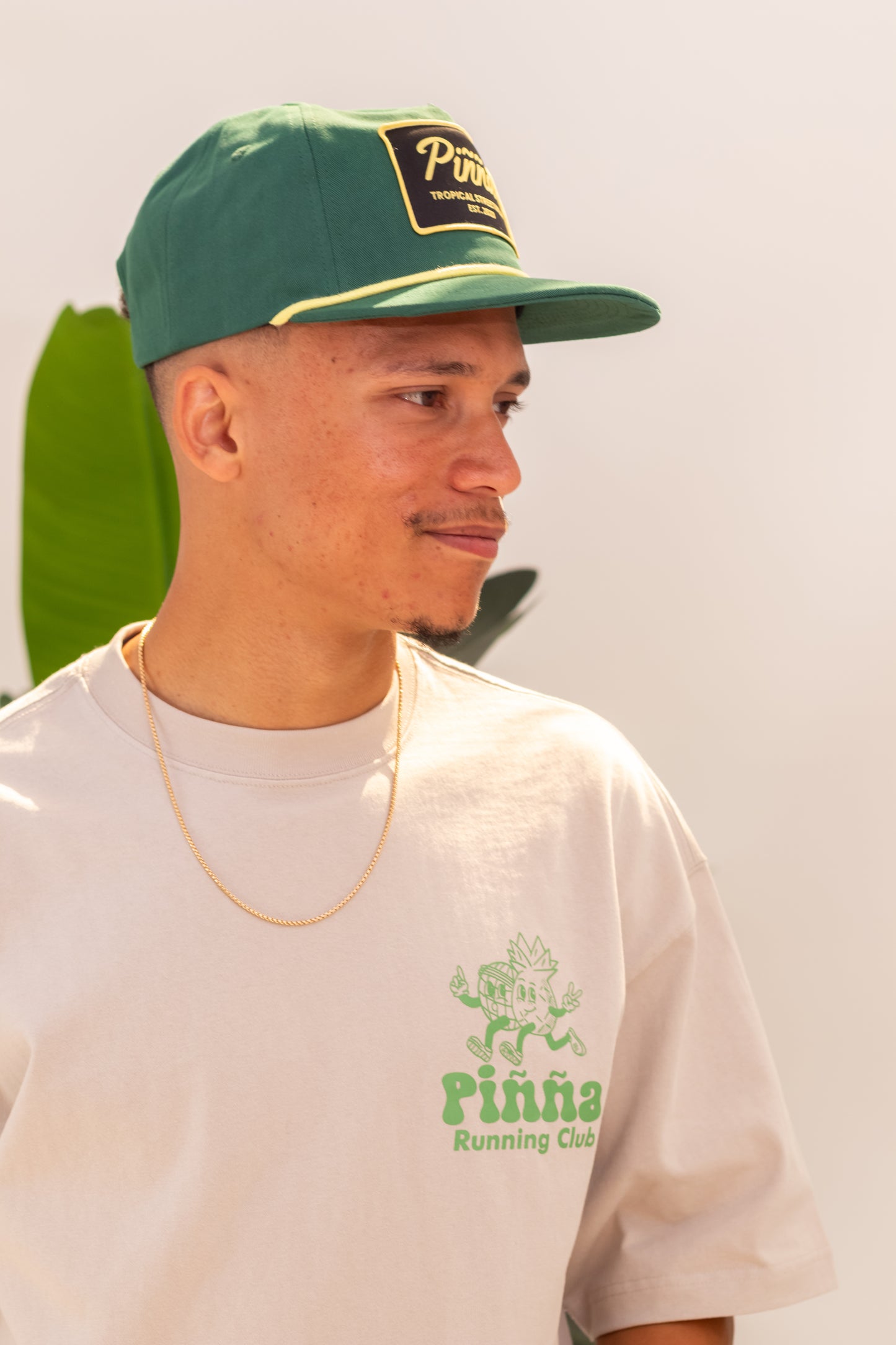 Piñña Running Club Tee - Beige