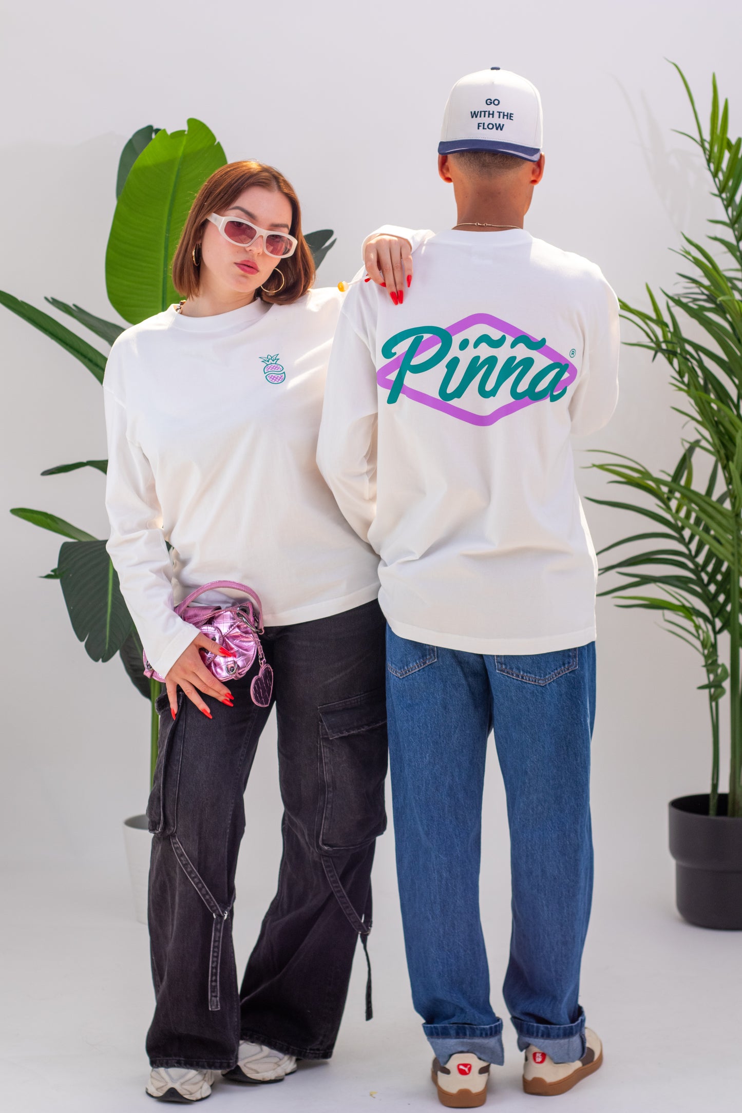 Basic Long Sleeve Tee - White