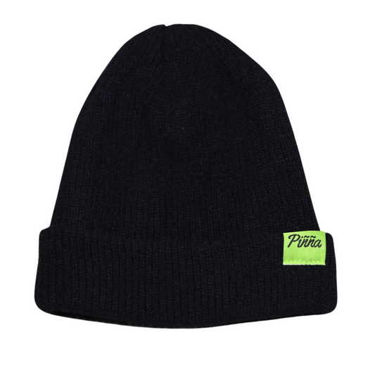 Piñña Classic Black Beanie