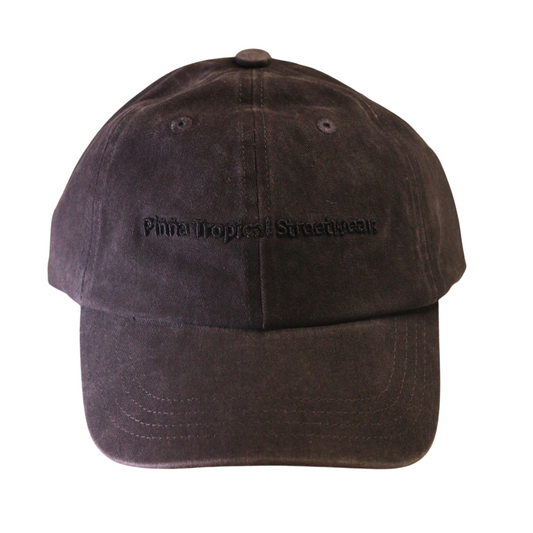 Dad Cap - Black on Black