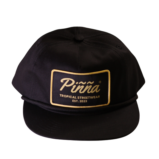 The Patch SnapBack Cap - Black