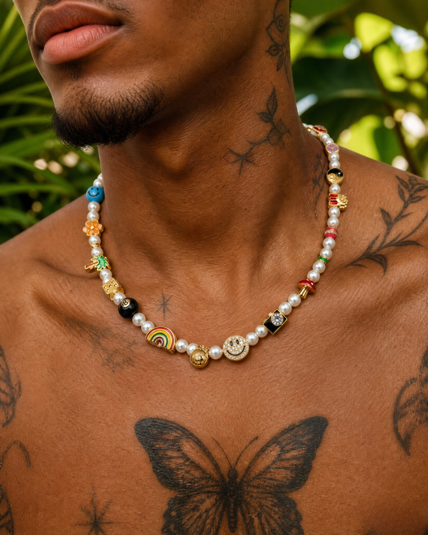Piñña Multicolor Pearl Necklace