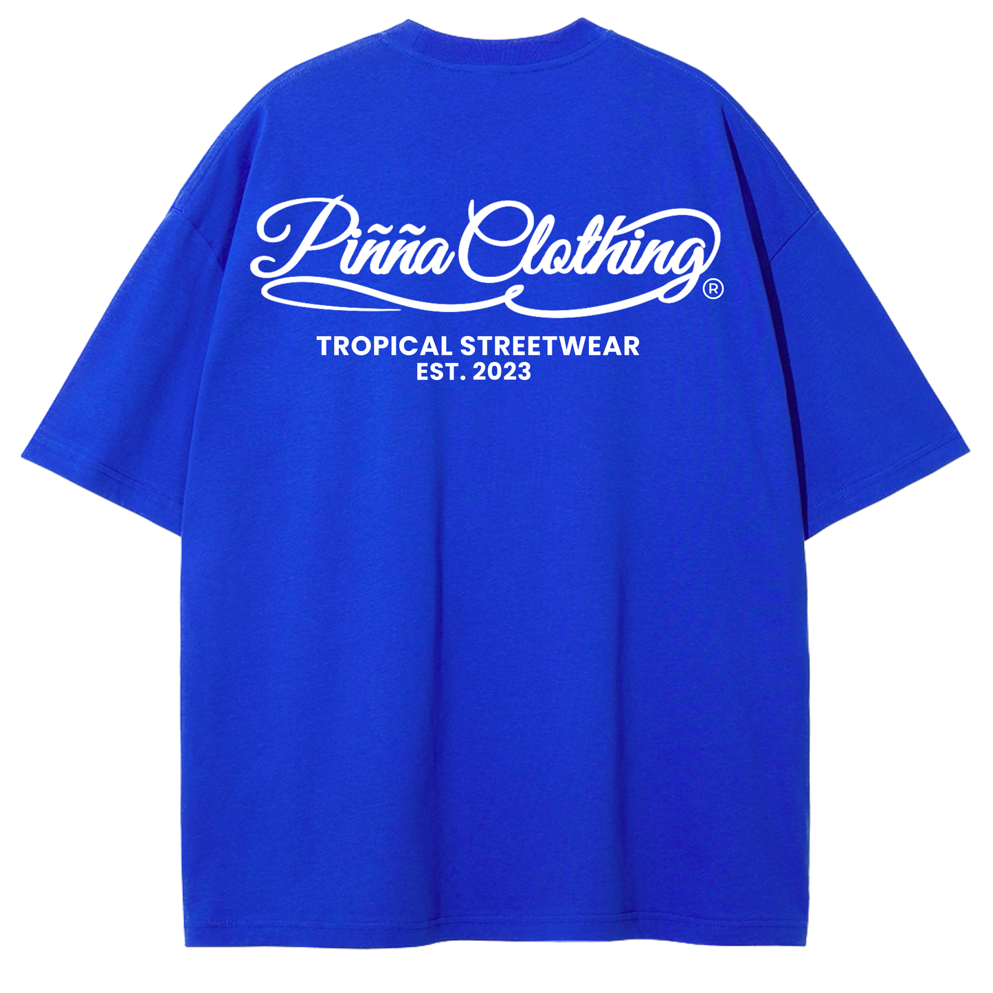 Classic Script Logo - Blue