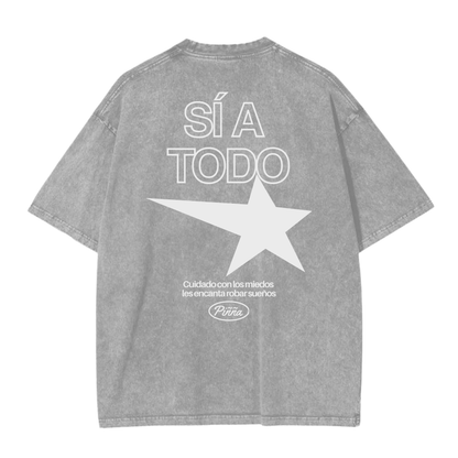 SI A TODO - Acid Wash Gray