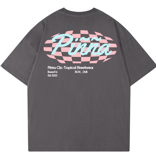 Piñña Checkered Logo - Pink