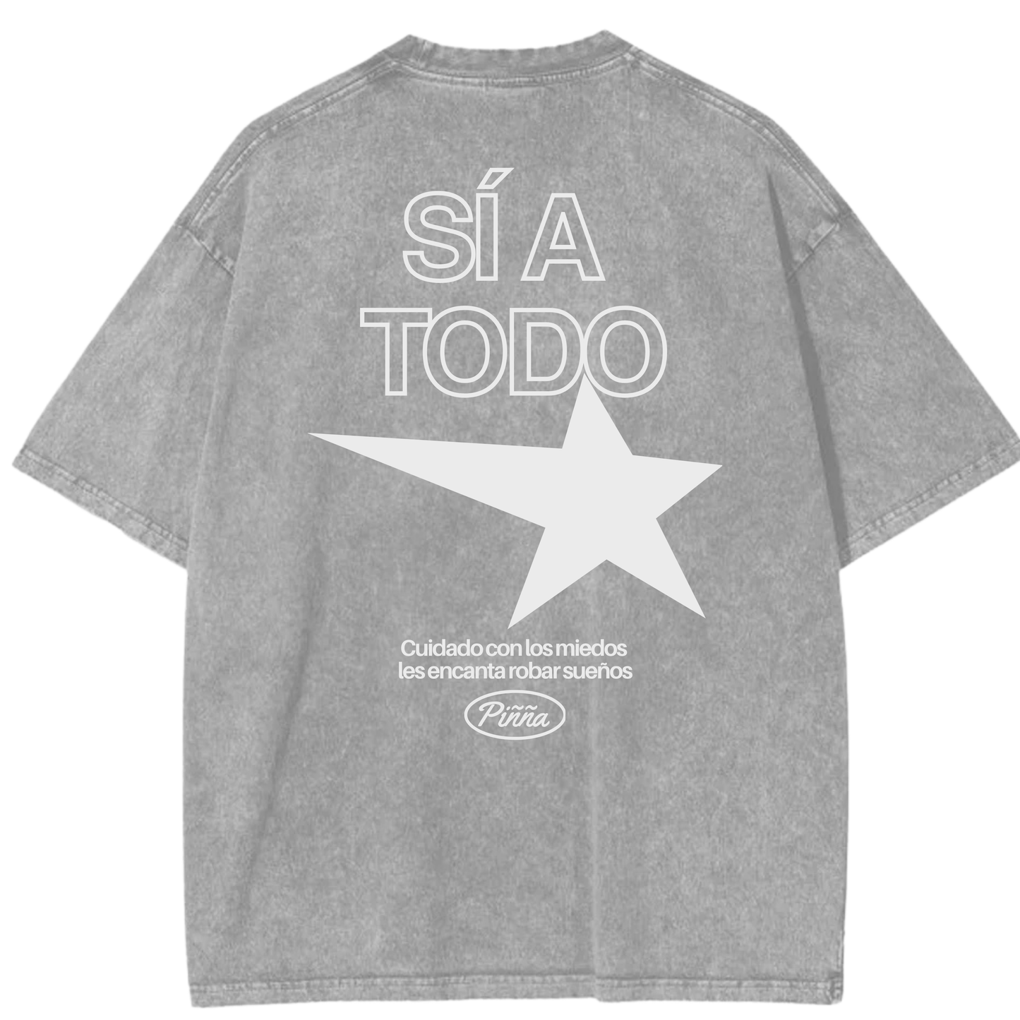 SI A TODO - Acid Wash Gray