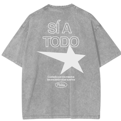 SI A TODO - Acid Wash Gray