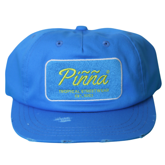 The Patch SnapBack Cap - Summer Blue