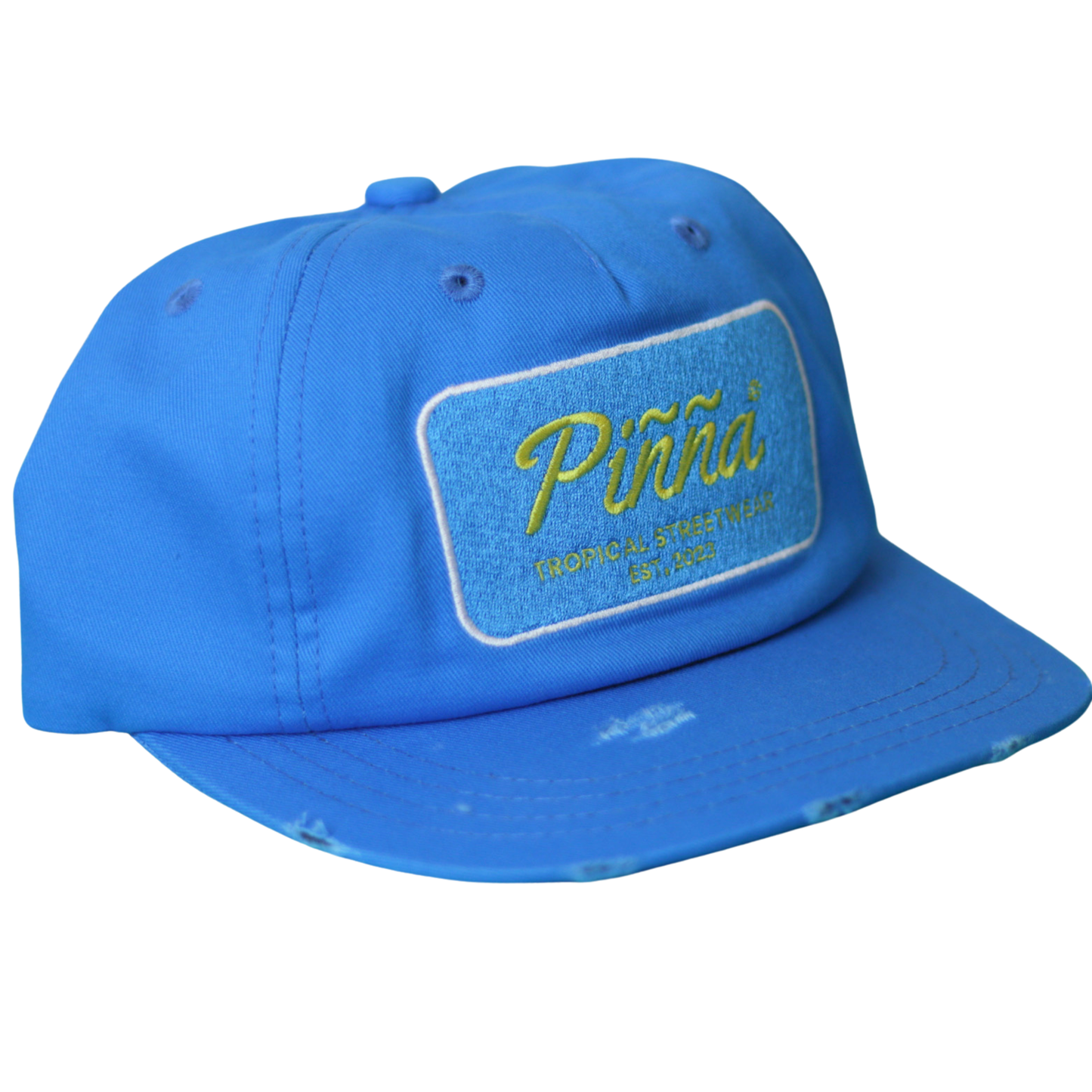 The Patch SnapBack Cap - Summer Blue