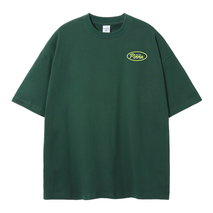 Classic Piñña Oval Logo Tee - Green