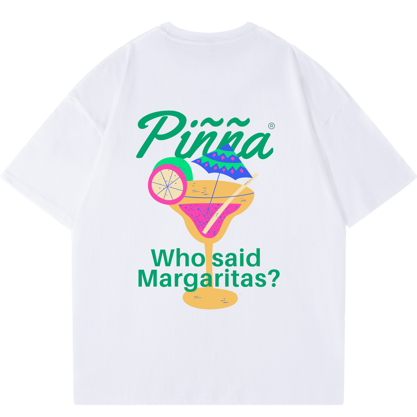 Margaritas tee - White