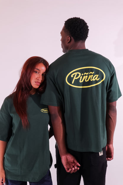 Classic Piñña Oval Logo Tee - Green