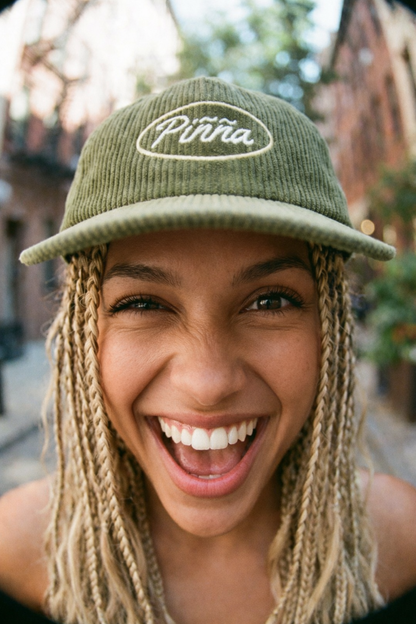Piñña Corduroy - Green Cap