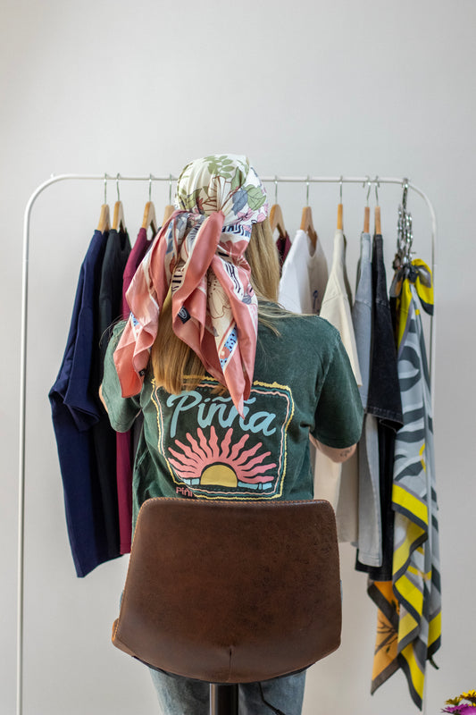 Uluwatu Sunset - Acid Wash Green