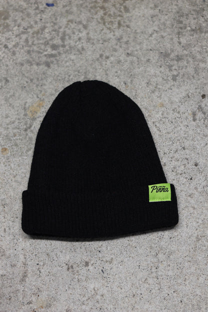 Piñña Classic Black Beanie