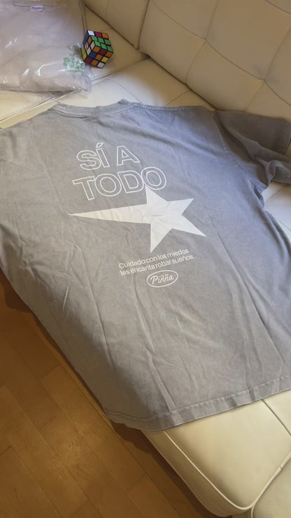 SI A TODO - Acid Wash Gray